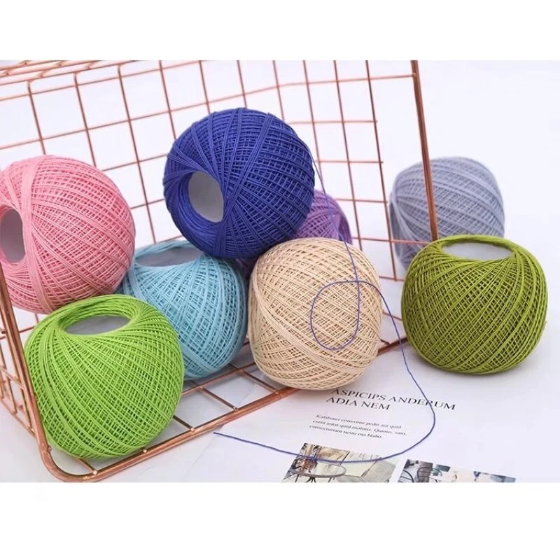 6号蕾丝高捻夏季蕾丝棉手工钩织