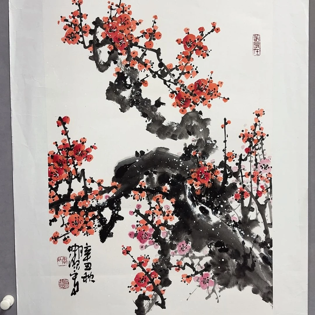 国画亲笔手绘放心去藏