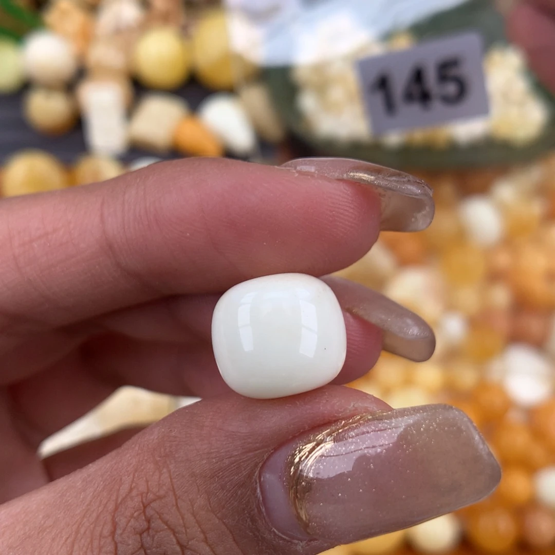 琥珀珠宝奇石未镶嵌12 微微粉