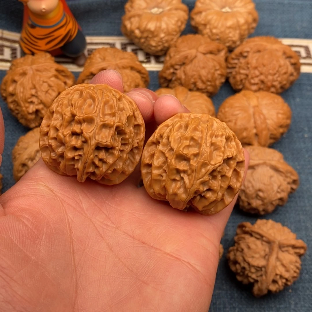 文玩核桃把件39苹果