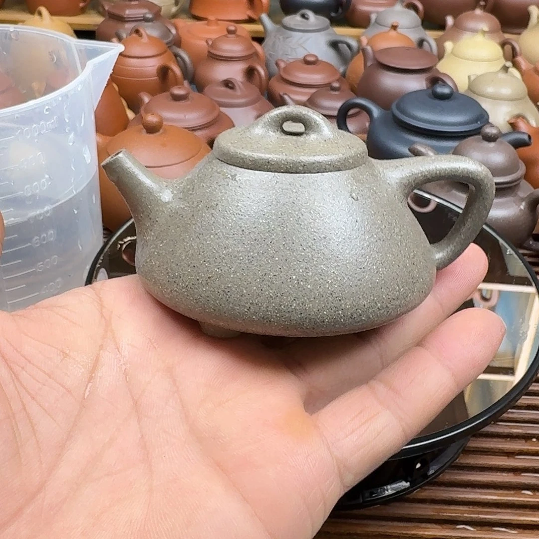 紫砂茶壶半手工制作