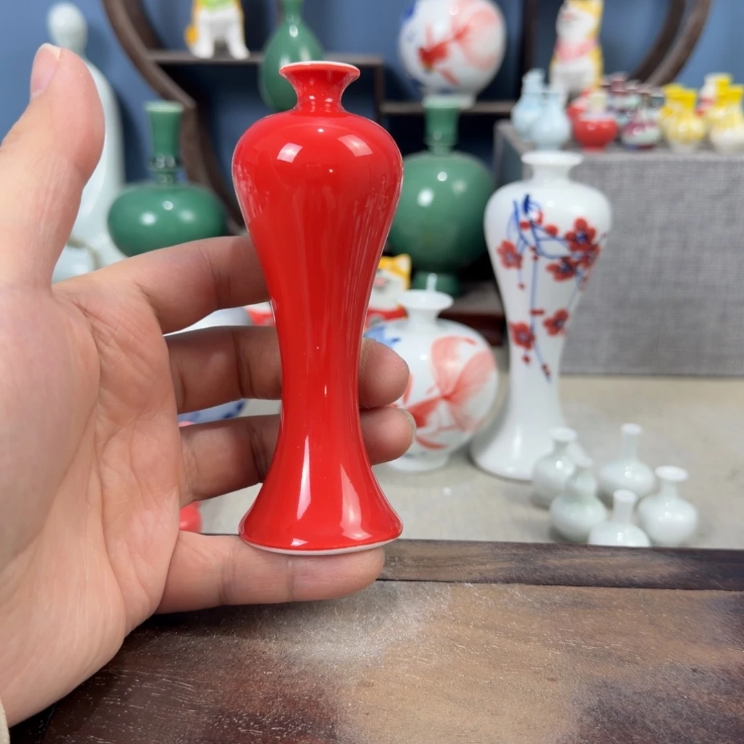 陶瓷手工小花器摆件
