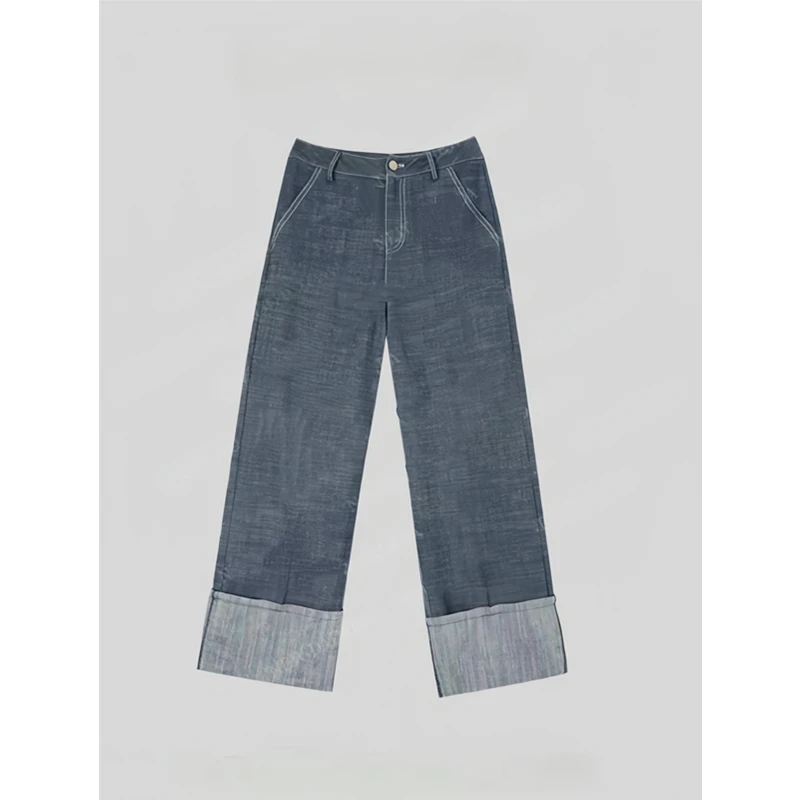 缪斯裤时尚休闲设计感裤子