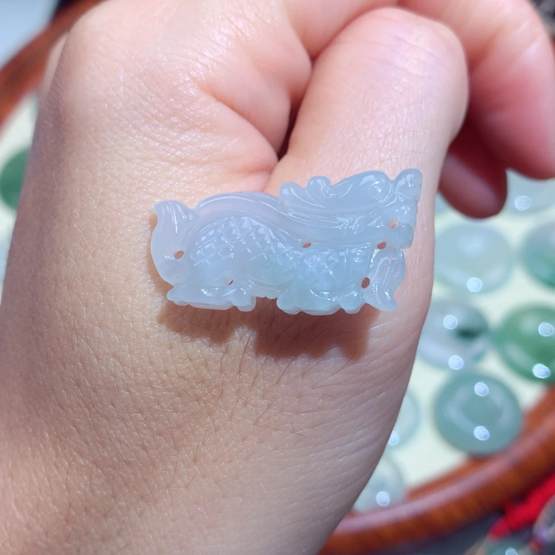 翡翠未镶嵌颈饰翡翠吊坠