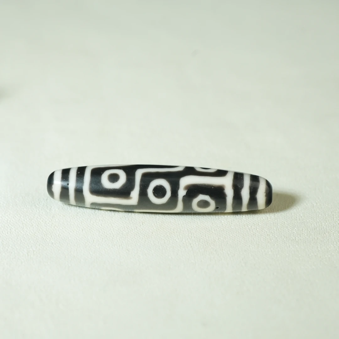 清代九眼料珠【古珠精选】AAJD250205006