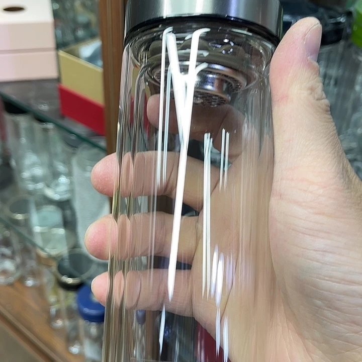 茶隔款玻璃希诺双层玻璃杯