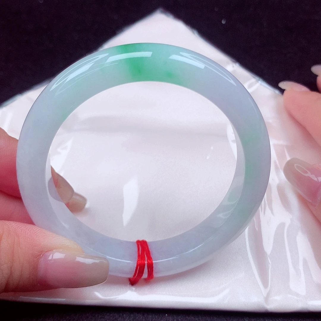 翡翠未镶嵌手镯天然缅甸翡翠A货