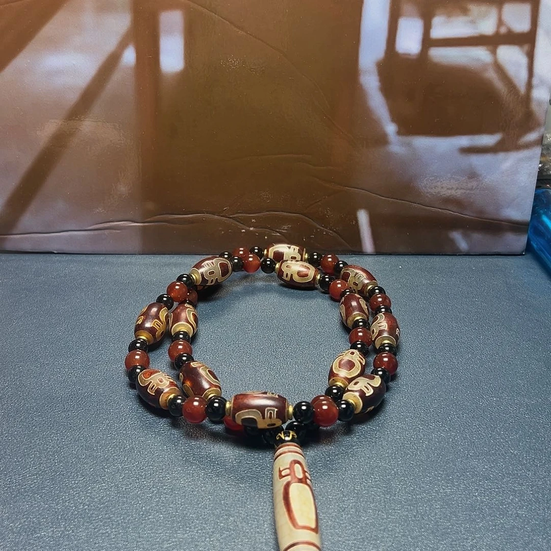 玛瑙/玉髓合金项链