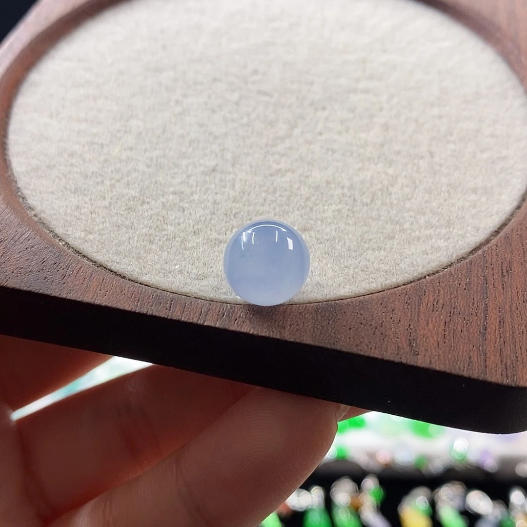 散珠翡翠蓝紫珠珠