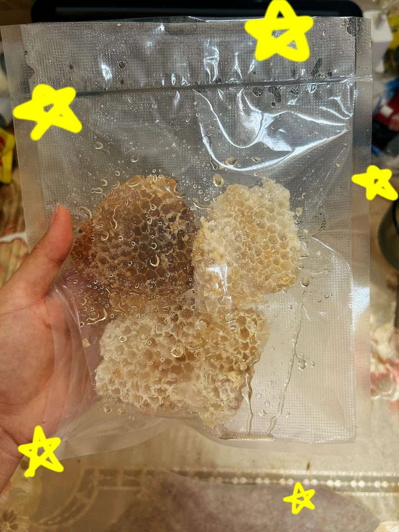 原野播播间 少少蜜 原生态养蜂专用蜂巢脾