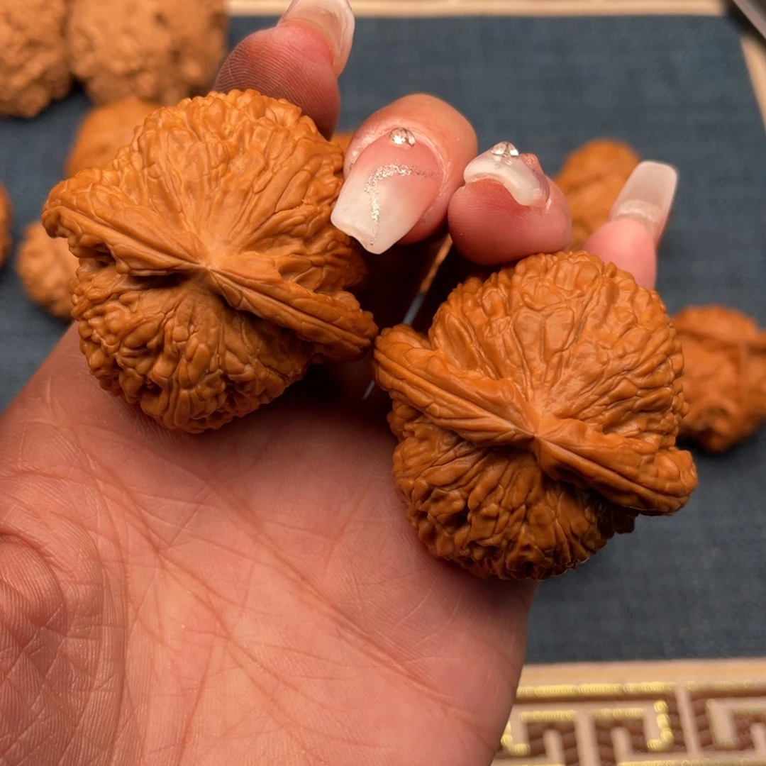 笗***ふ文玩核桃吊坠43全品白狮子