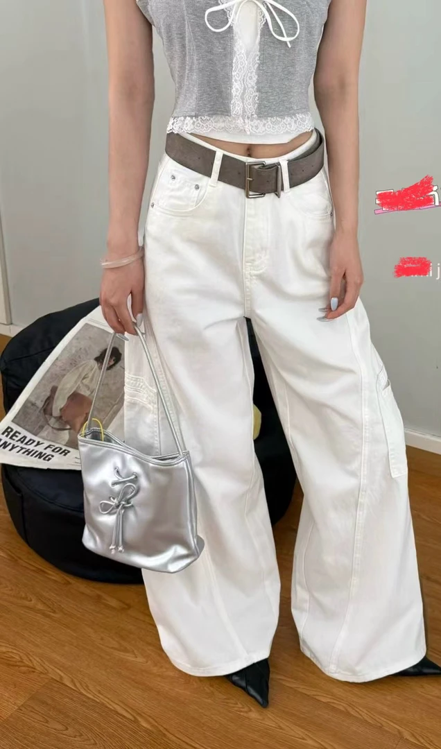 整款牛仔裤 默认微瑕刺绣