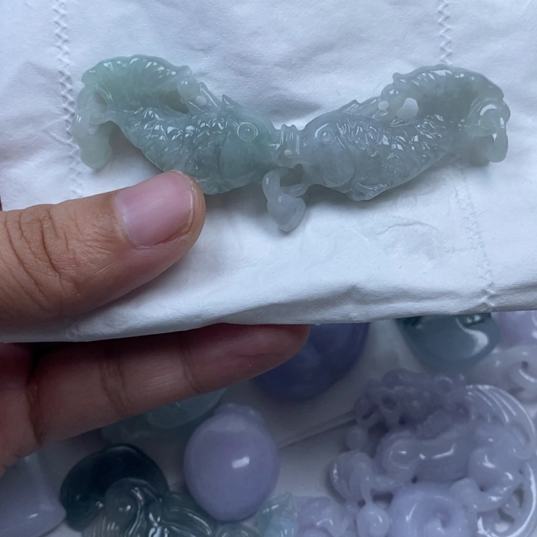 颈饰未镶嵌翡翠翡翠