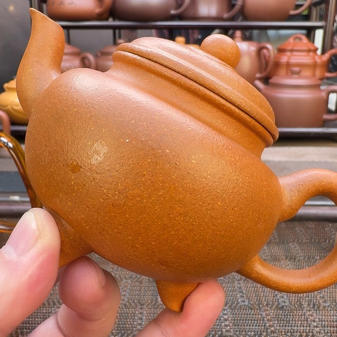 钟***元茶壶紫砂原矿紫砂