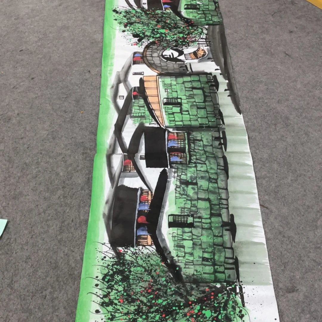 国画国画作品画心一张