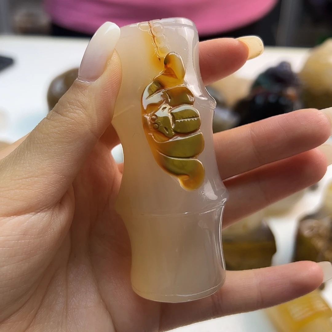 玛瑙/玉髓未镶嵌颈饰