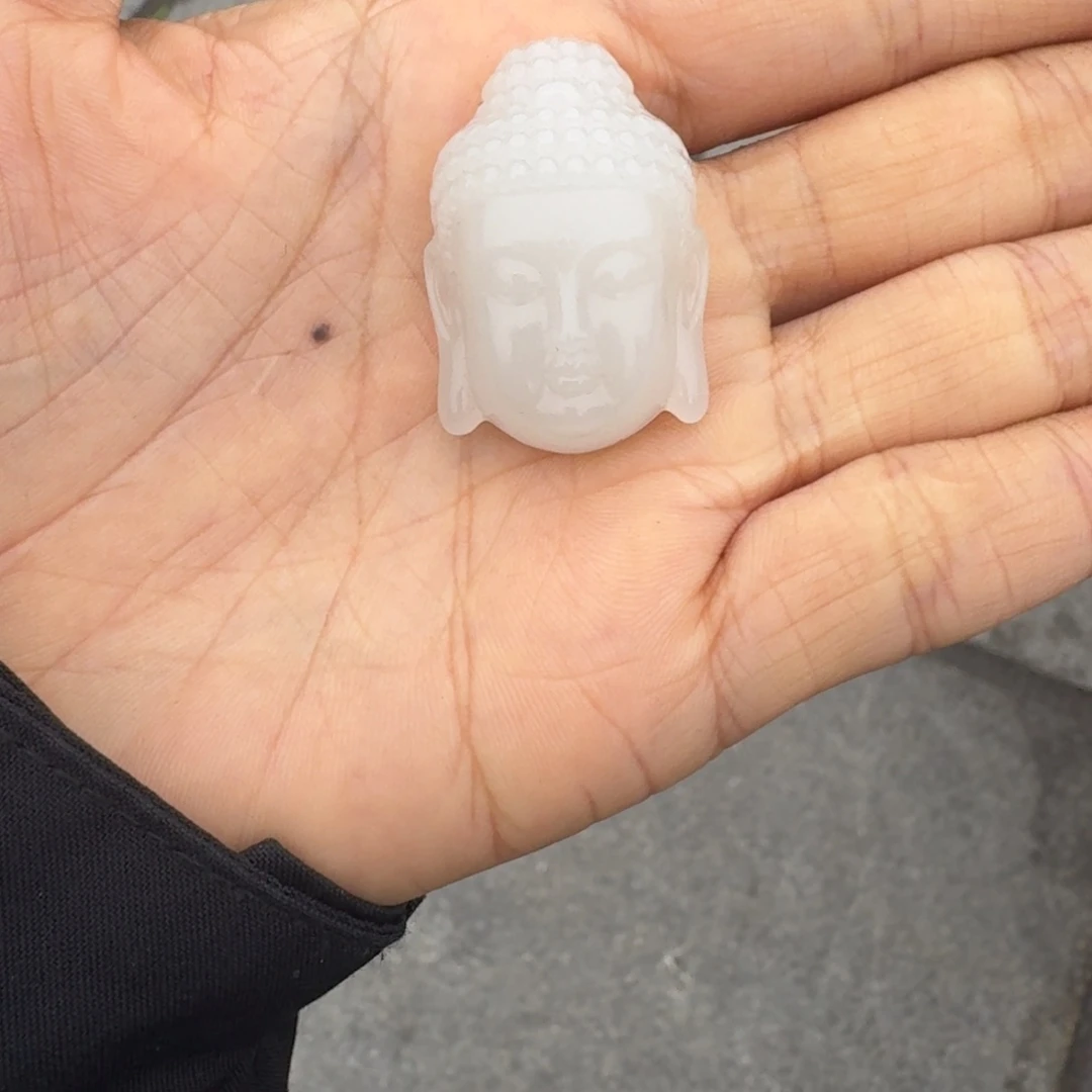 和田玉未镶嵌吊坠(不含链)