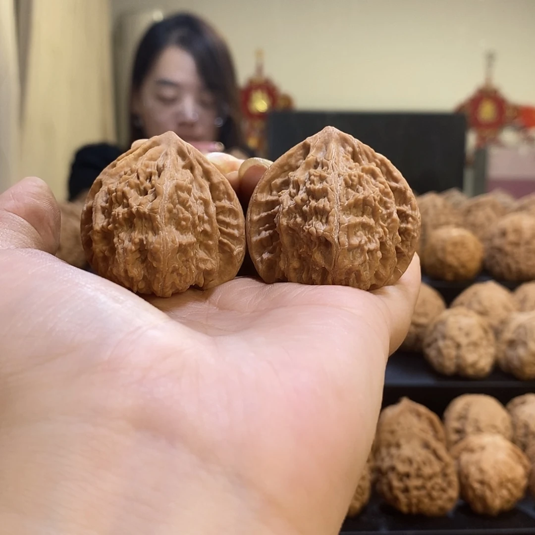 把件文玩核桃39流星雨有黄