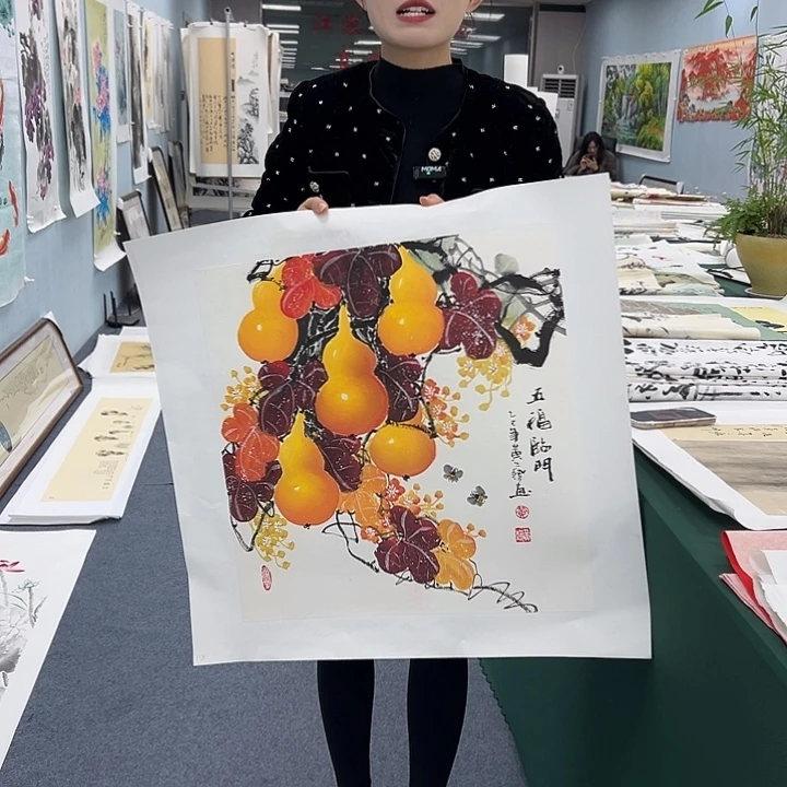 国画纯手绘国画作品大漏啦！