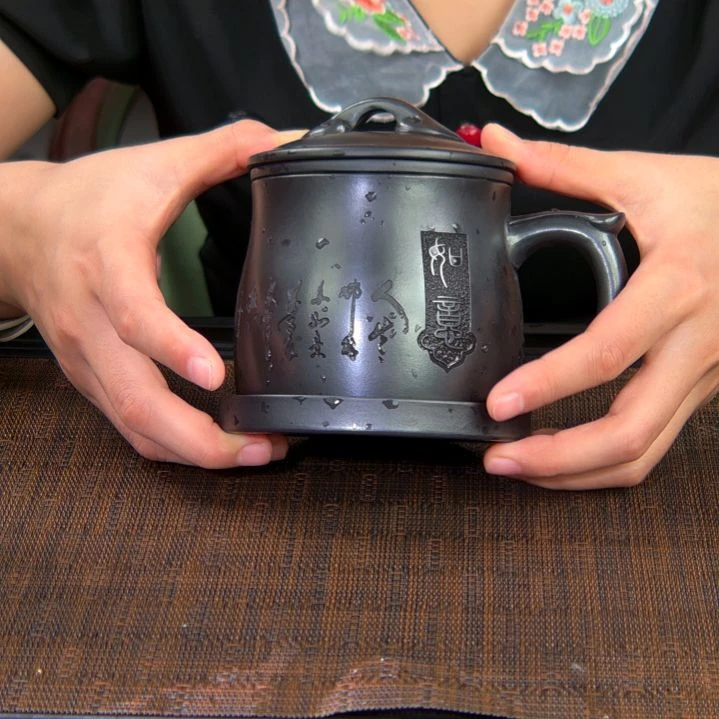 茶杯紫砂高货放漏