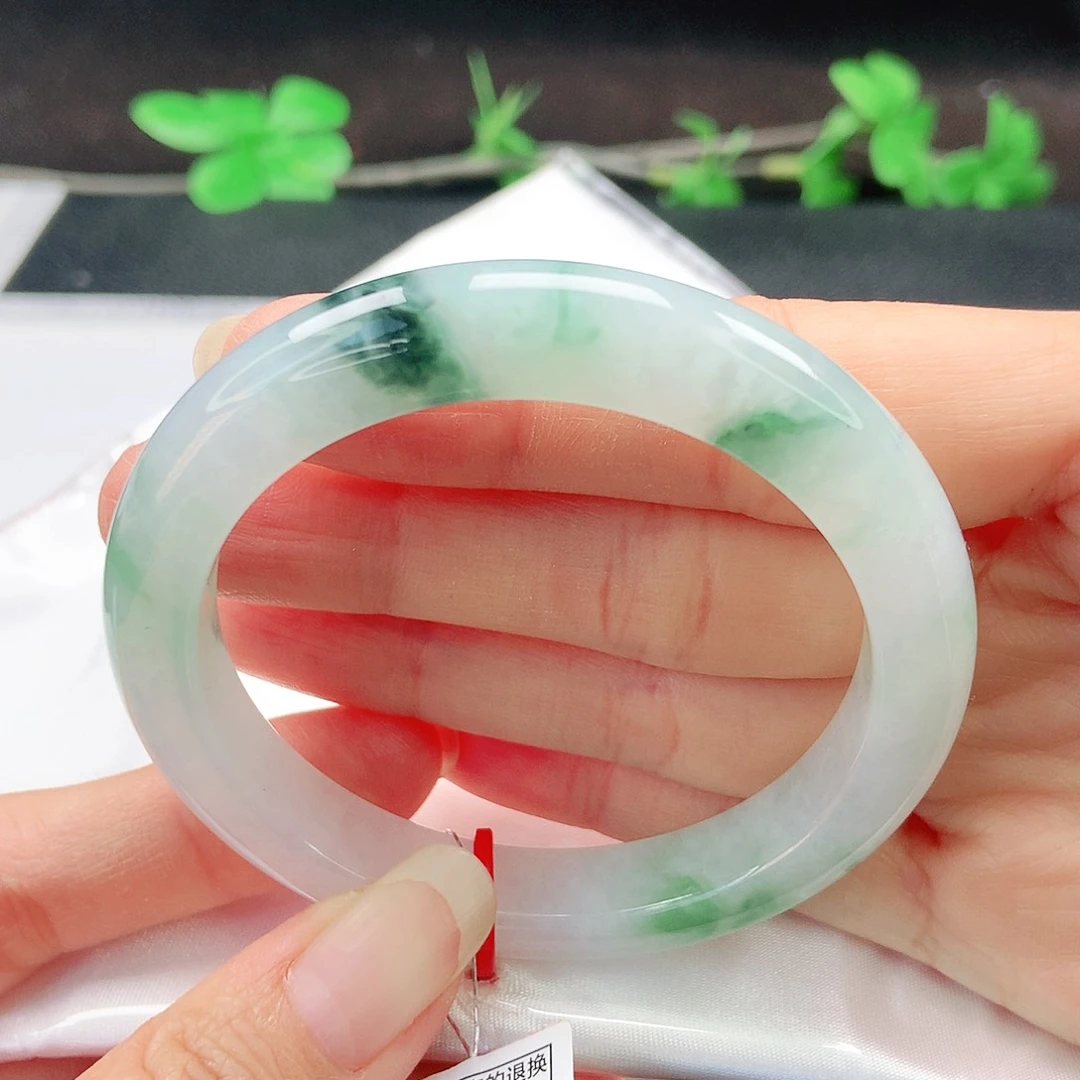 未镶嵌手镯翡翠54➕圈