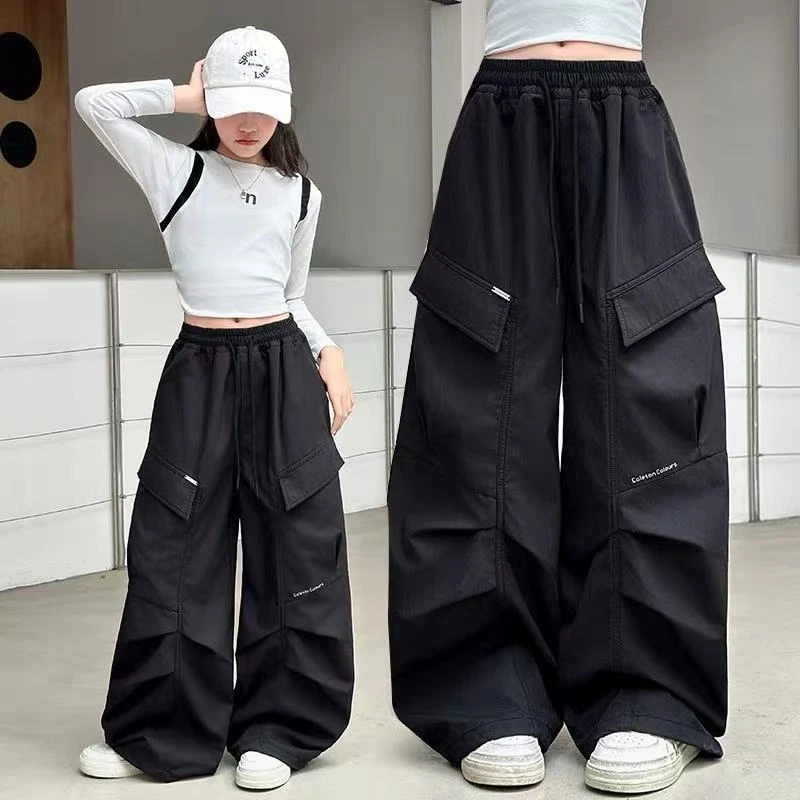 F8836-时尚潮童工装裤