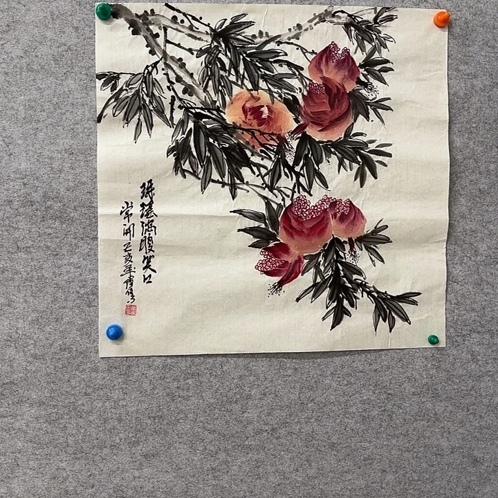 国画花鸟等图案和图案