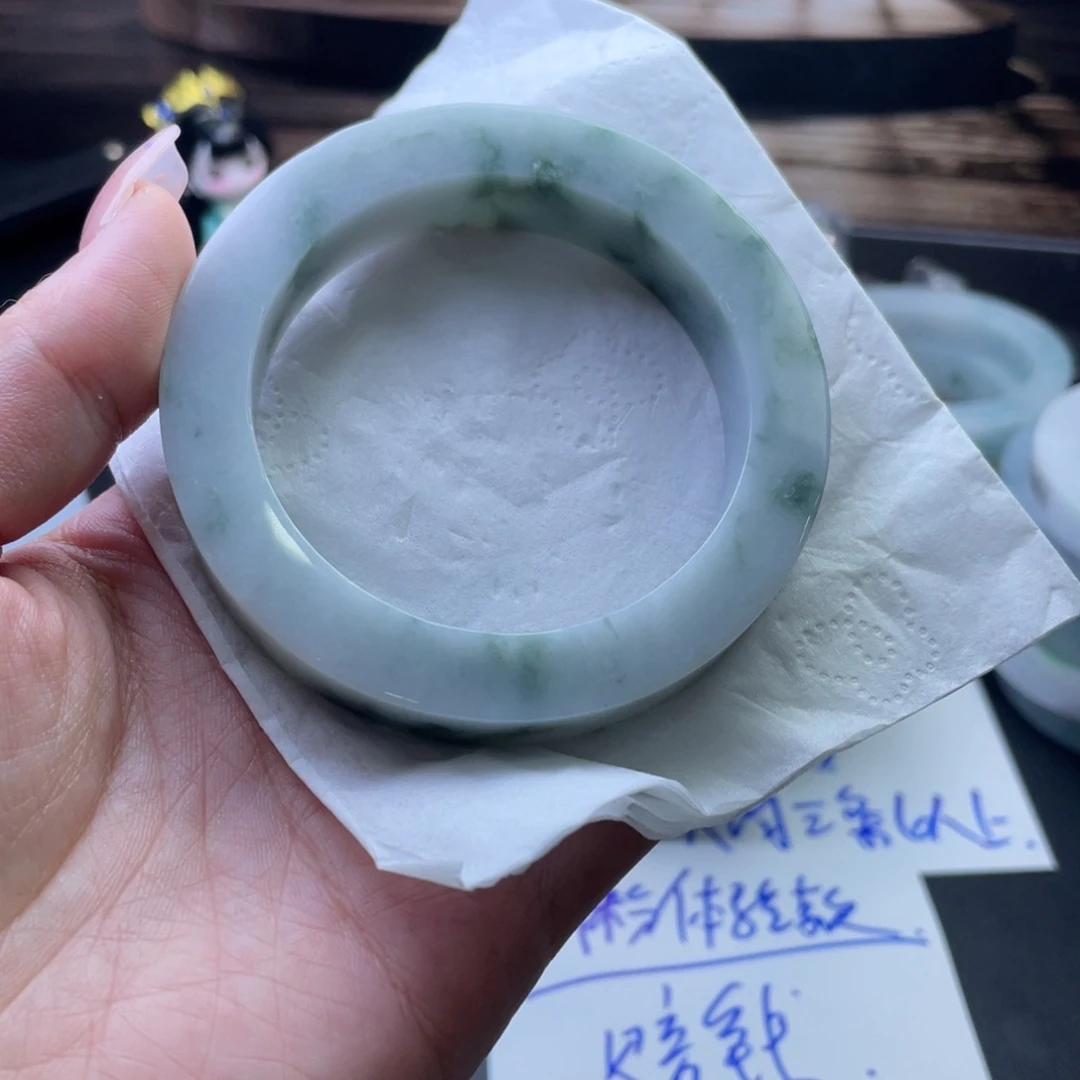 定制翡翠缅A翡翠未镶嵌风*草
