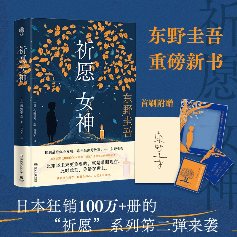 祈愿女神东野圭吾新书 读到最后你会发现,这也是你的故事