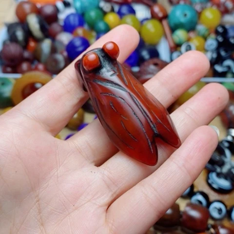 玛瑙/玉髓未镶嵌珠宝半成品妙**然