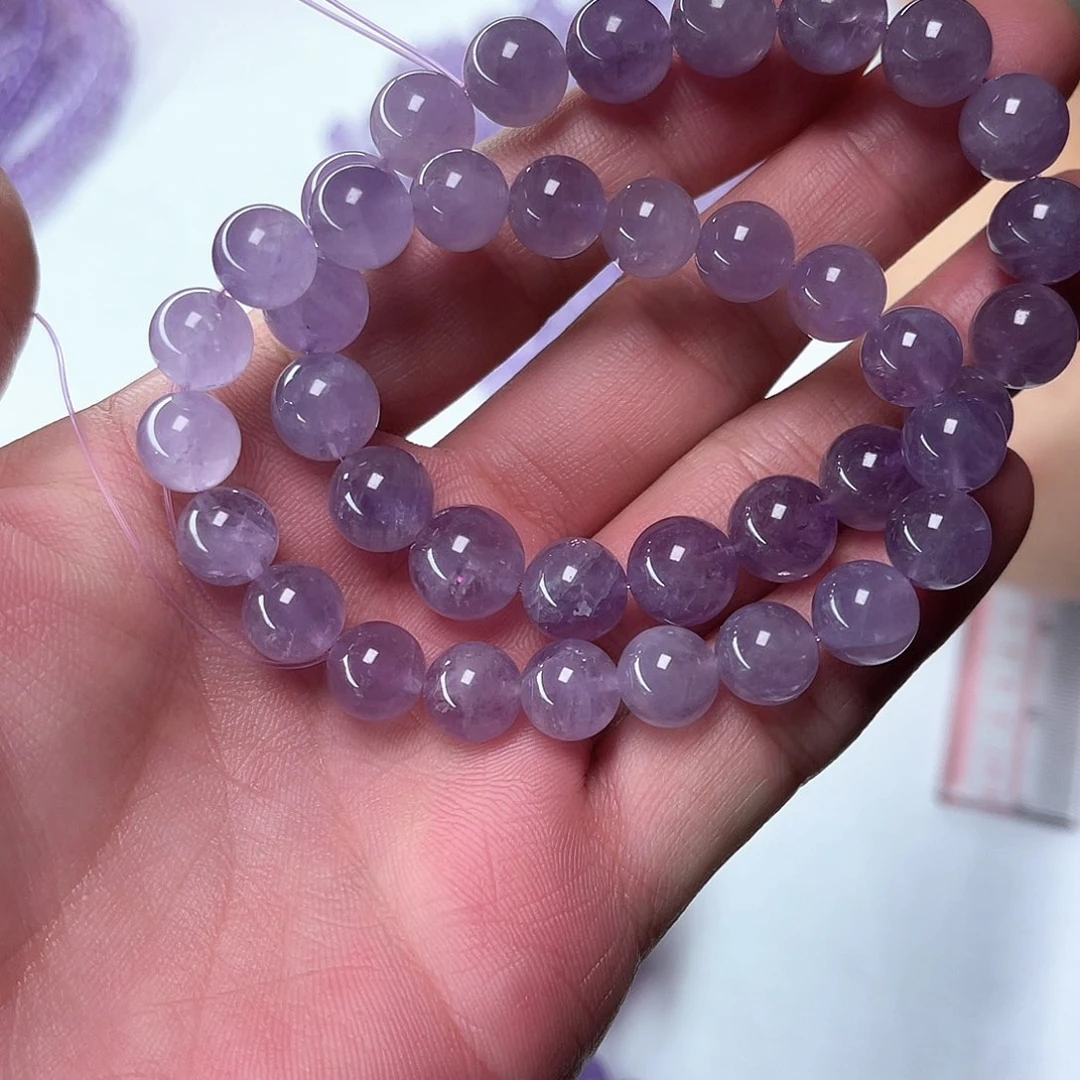 手链紫晶未镶嵌天然紫水晶薰衣草单手链