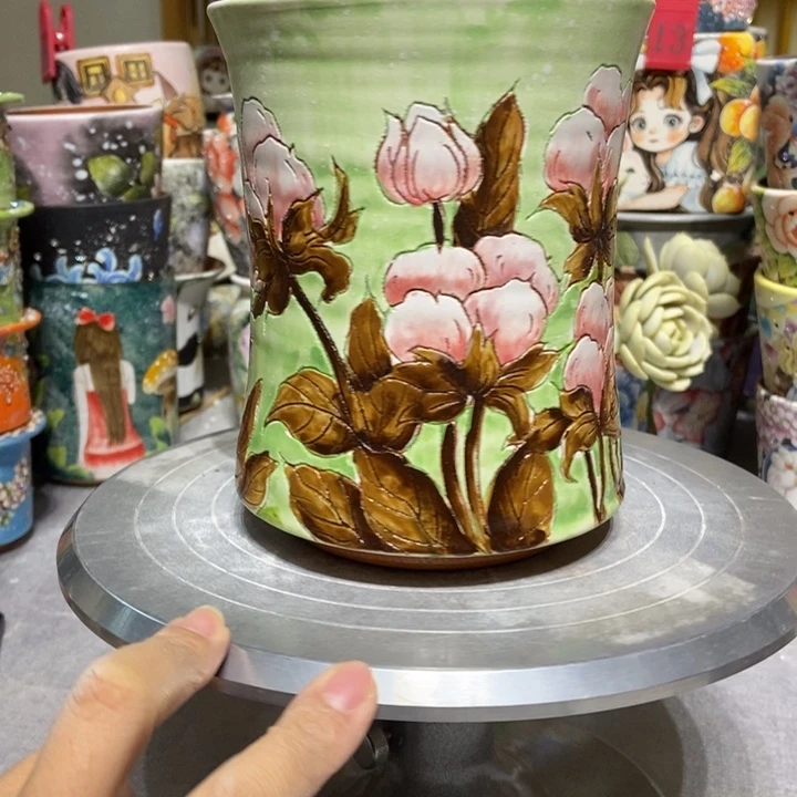 景德镇艺术手绘作品