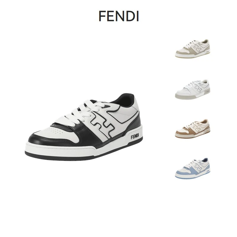 Fendi芬迪 男士低帮厚底板鞋运动鞋7E1643 AOMN