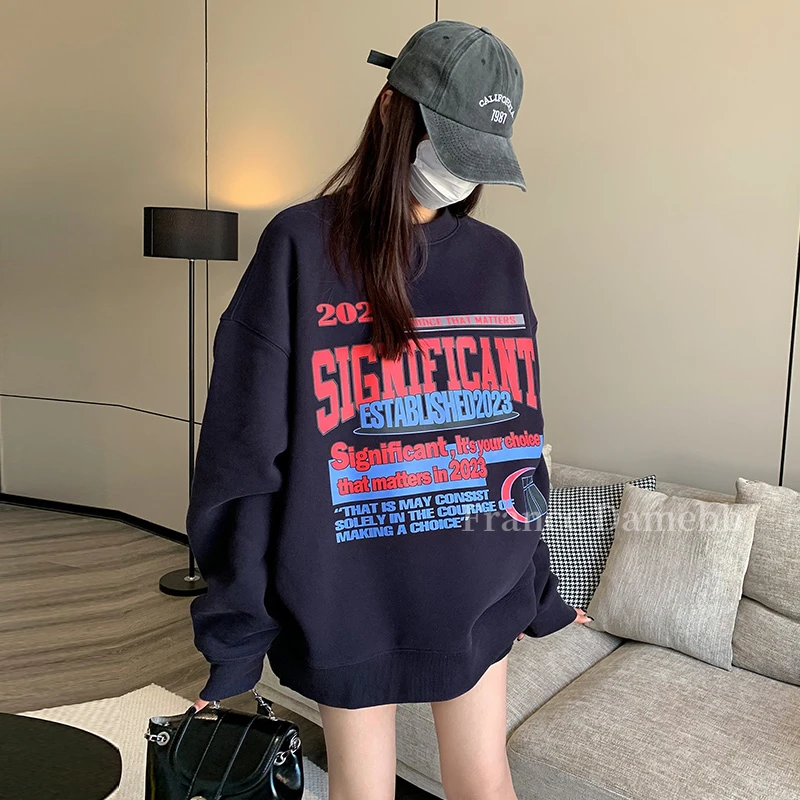 加绒圆领卫衣-24807