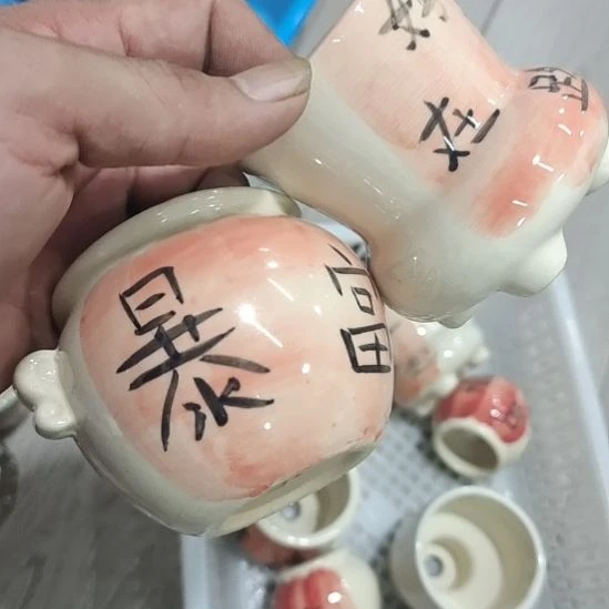 微瑕陶瓷花盆满12包邮
