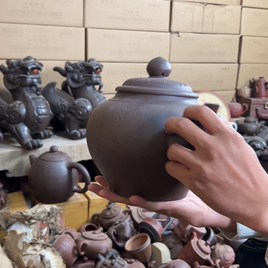 茶壶紫砂原矿紫砂壶