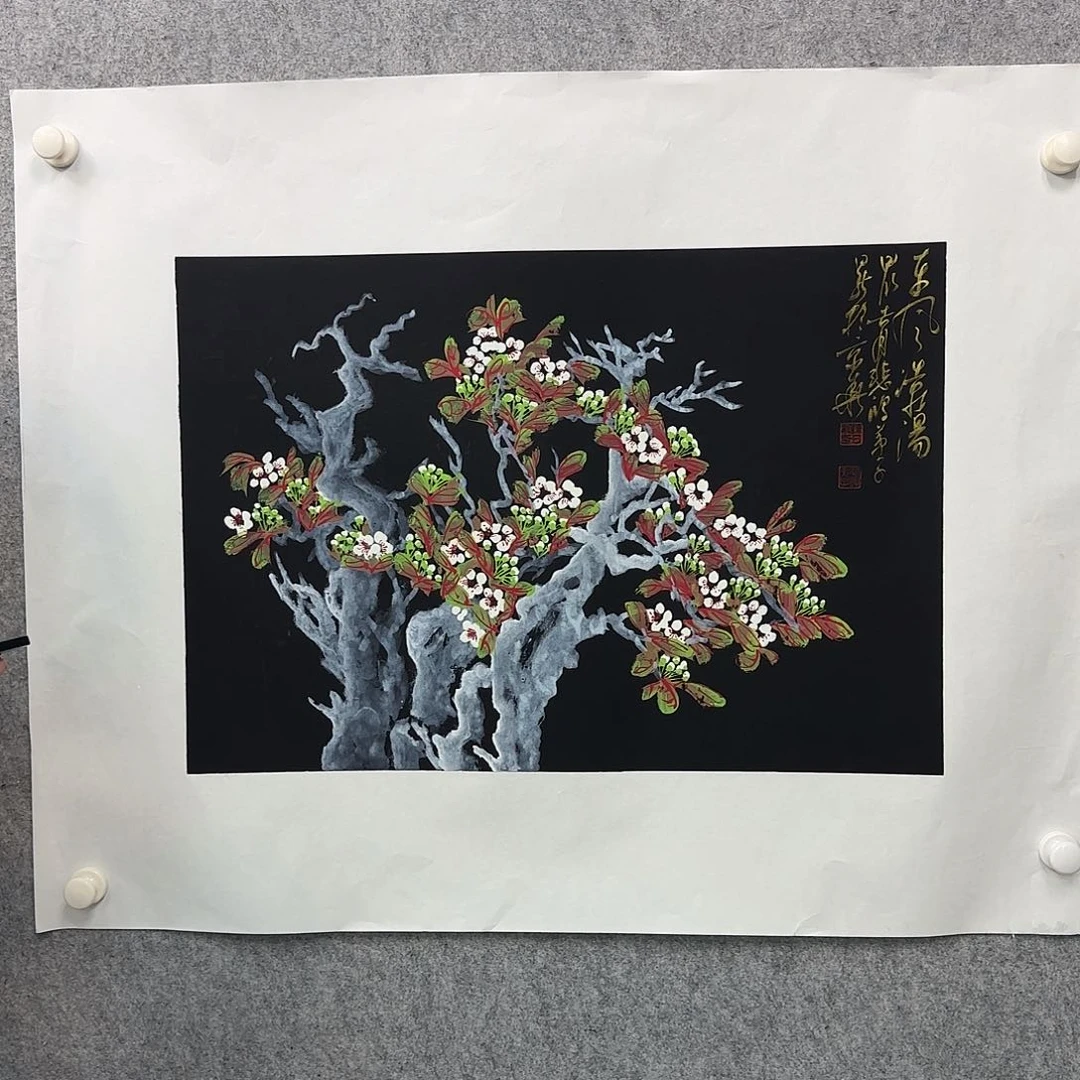 书法书法作品多次参加