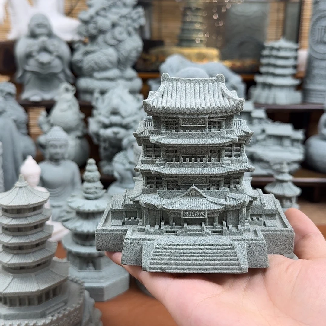 石头青砂石滕王阁