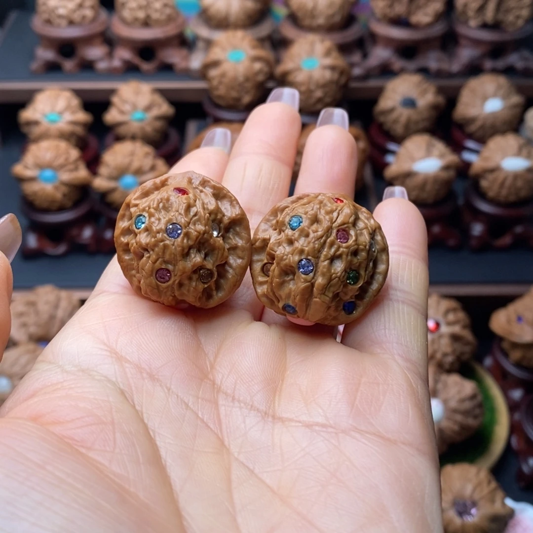 吊坠文玩核桃猫耳朵