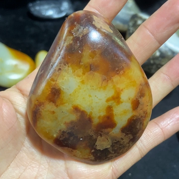 和田玉（糖玉）未镶嵌挂件56