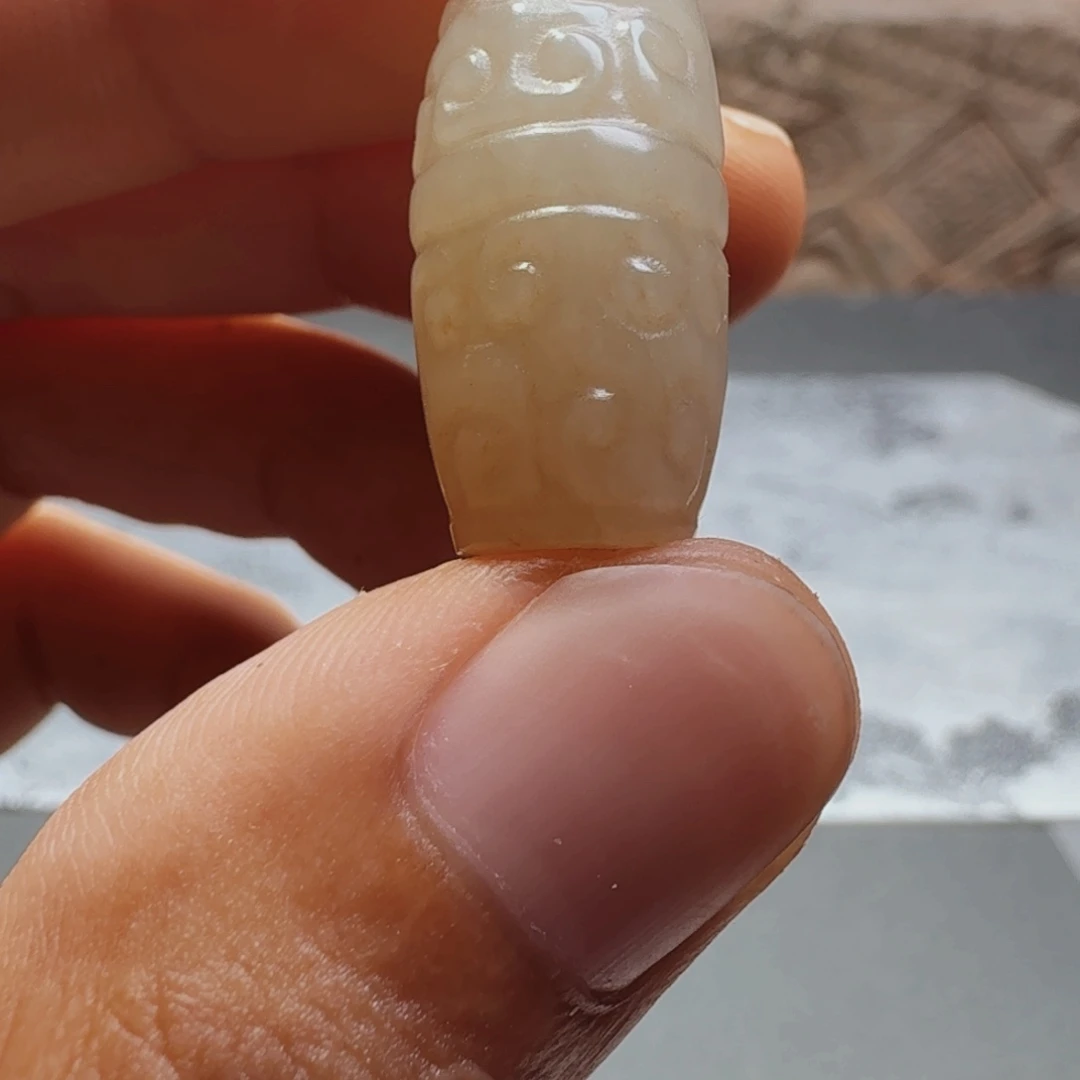 古***董和田玉（糖玉）未镶嵌挂件