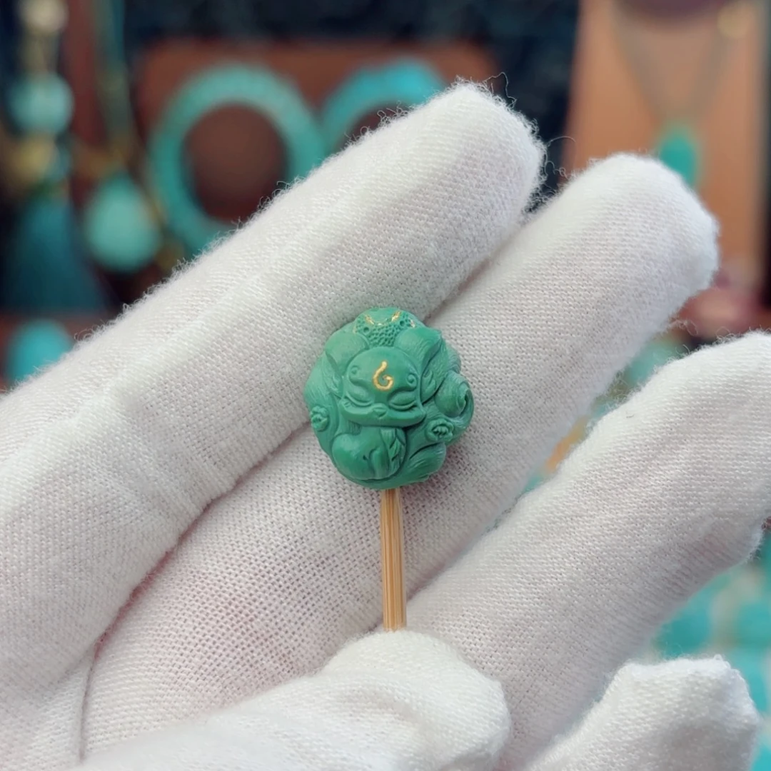 绿松石未镶嵌配饰