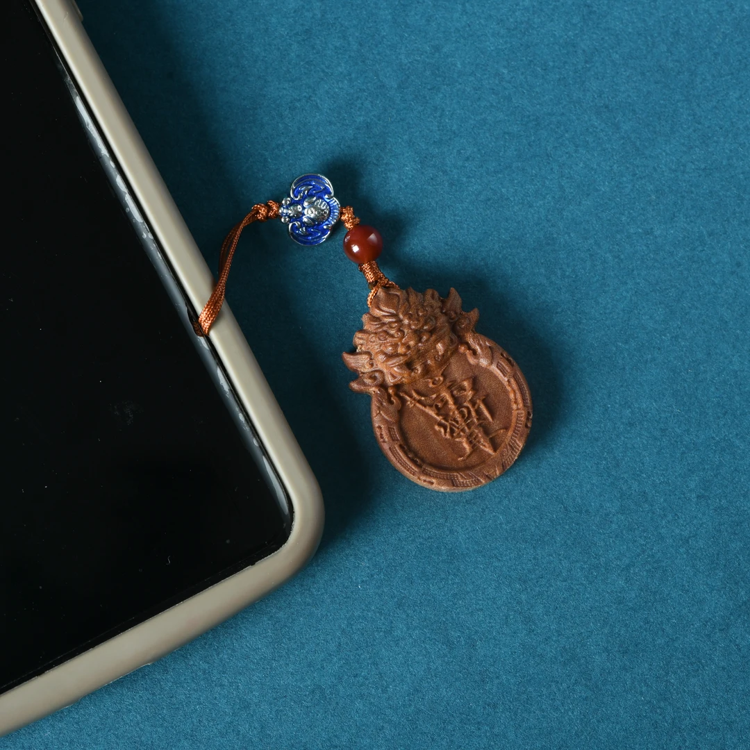 印度老山檀香雨渐耳手机挂