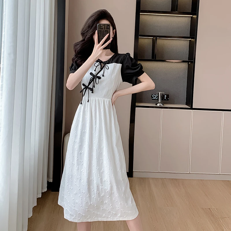 新中式旗袍改良国风气质高级感女神范连衣裙2025夏新款