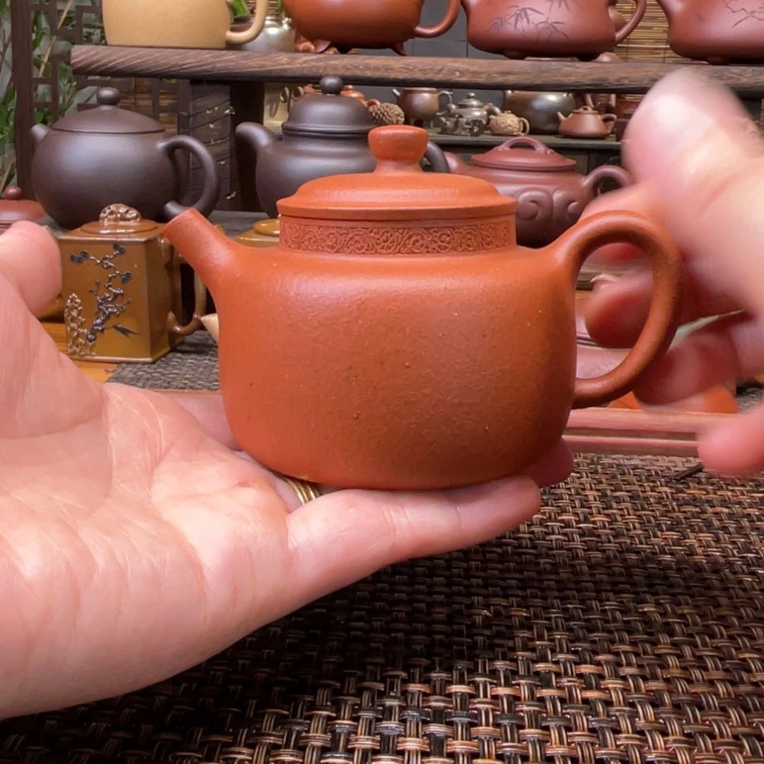 茶壶紫砂宜兴原矿紫砂手工制130