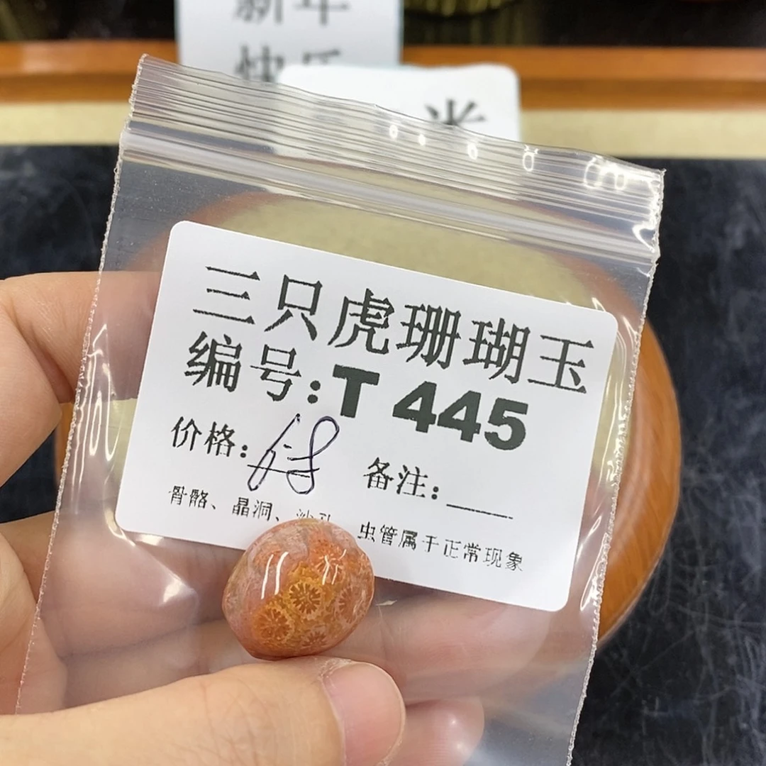 硅化珊瑚（珊瑚玉）1未镶嵌鹏**里