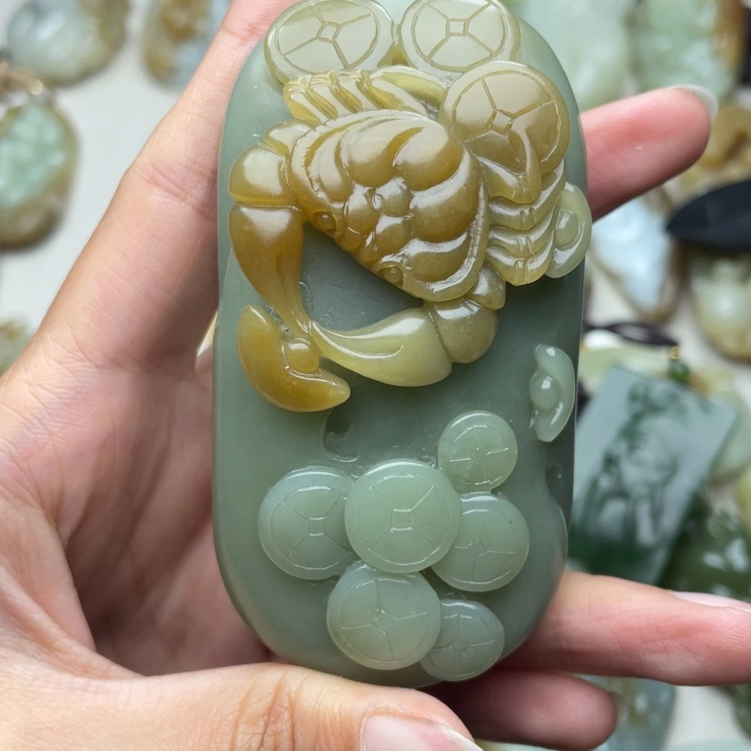 梦***和田玉未镶嵌颈饰