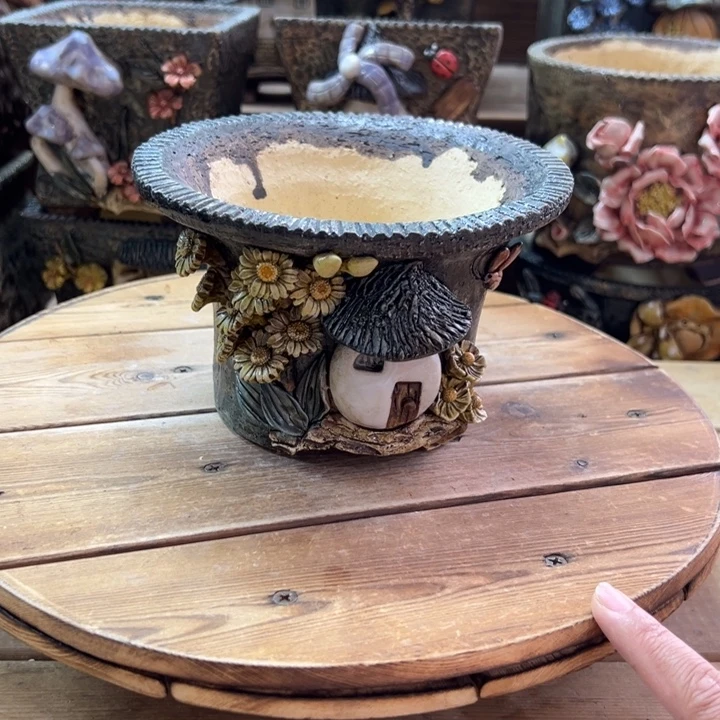 青藤多肉花盆百搭