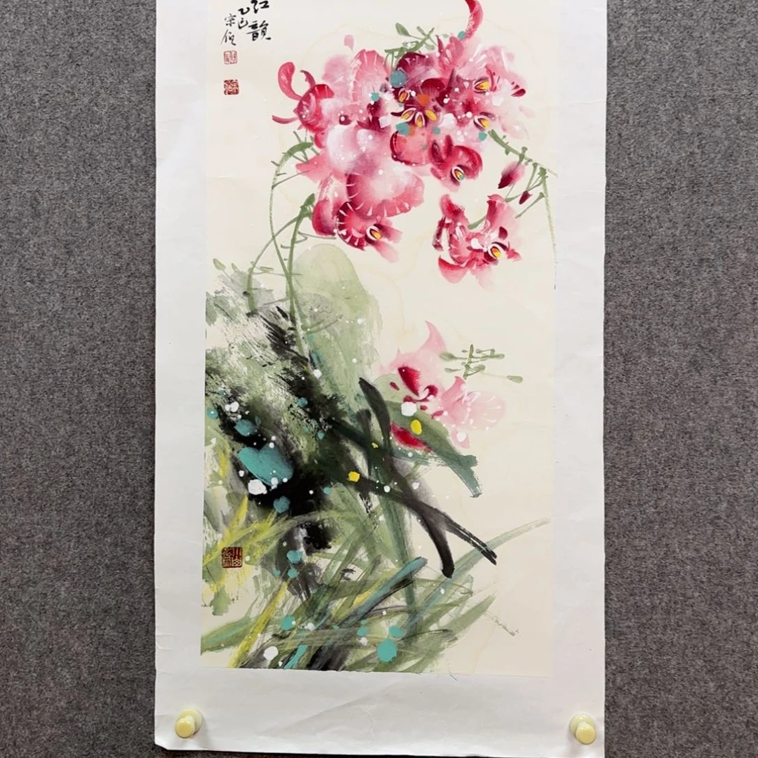 国画谢宗伯老师手绘作品