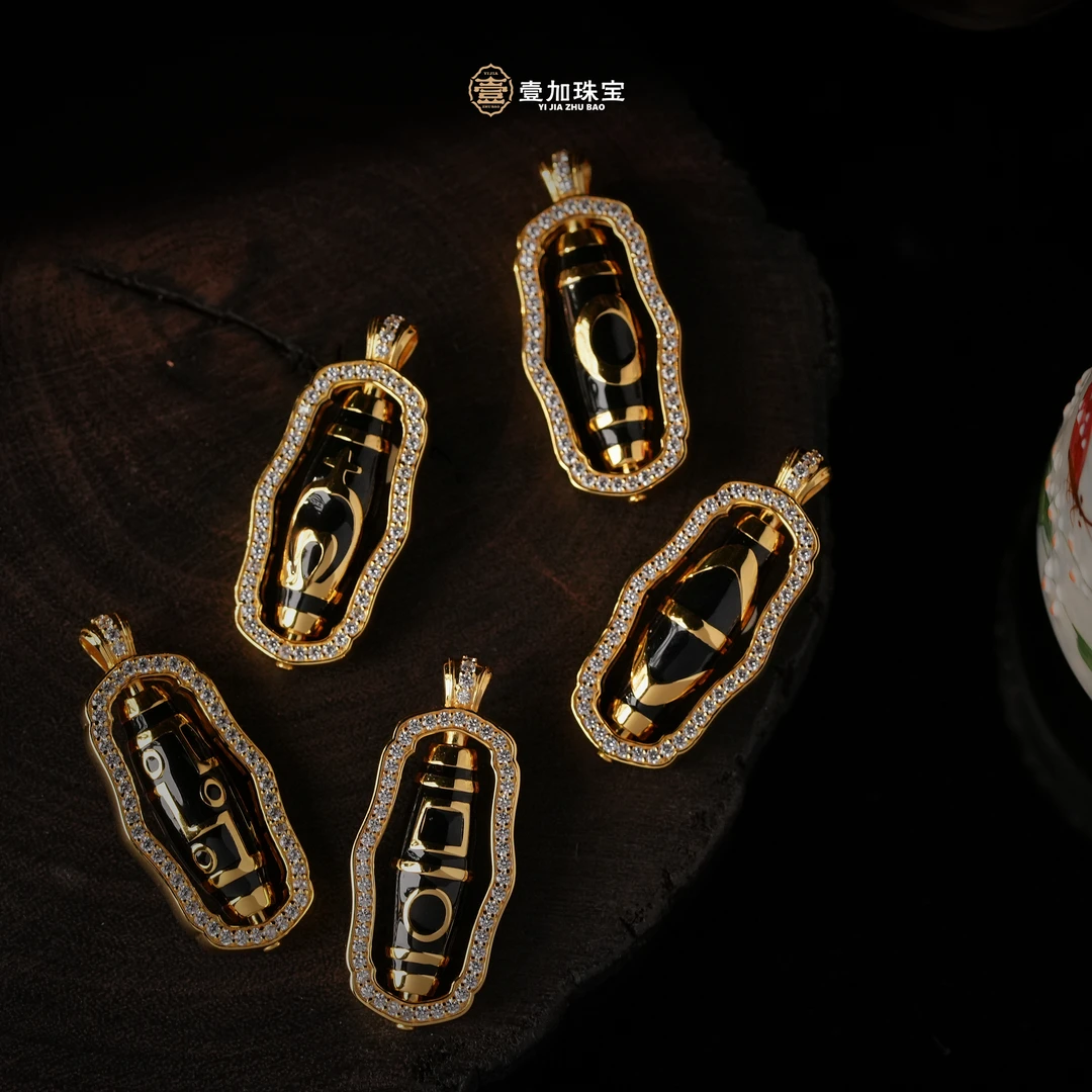 吊坠925银 壹加小羊/聚缘银镶珐琅吊坠